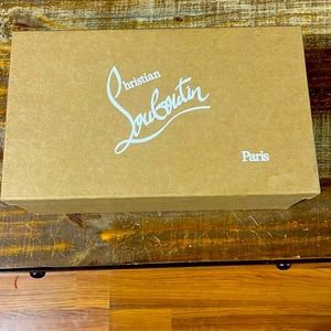 Christian Louboutin Rantulow Flat Calf Graine size 12 or UK 46 wore 2 times.
